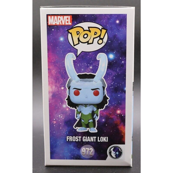 Funko Pop Marvel What If...? Frost Giant Loki #972 Vinyl Figure W/Soft Protector - Picture 4 of 6